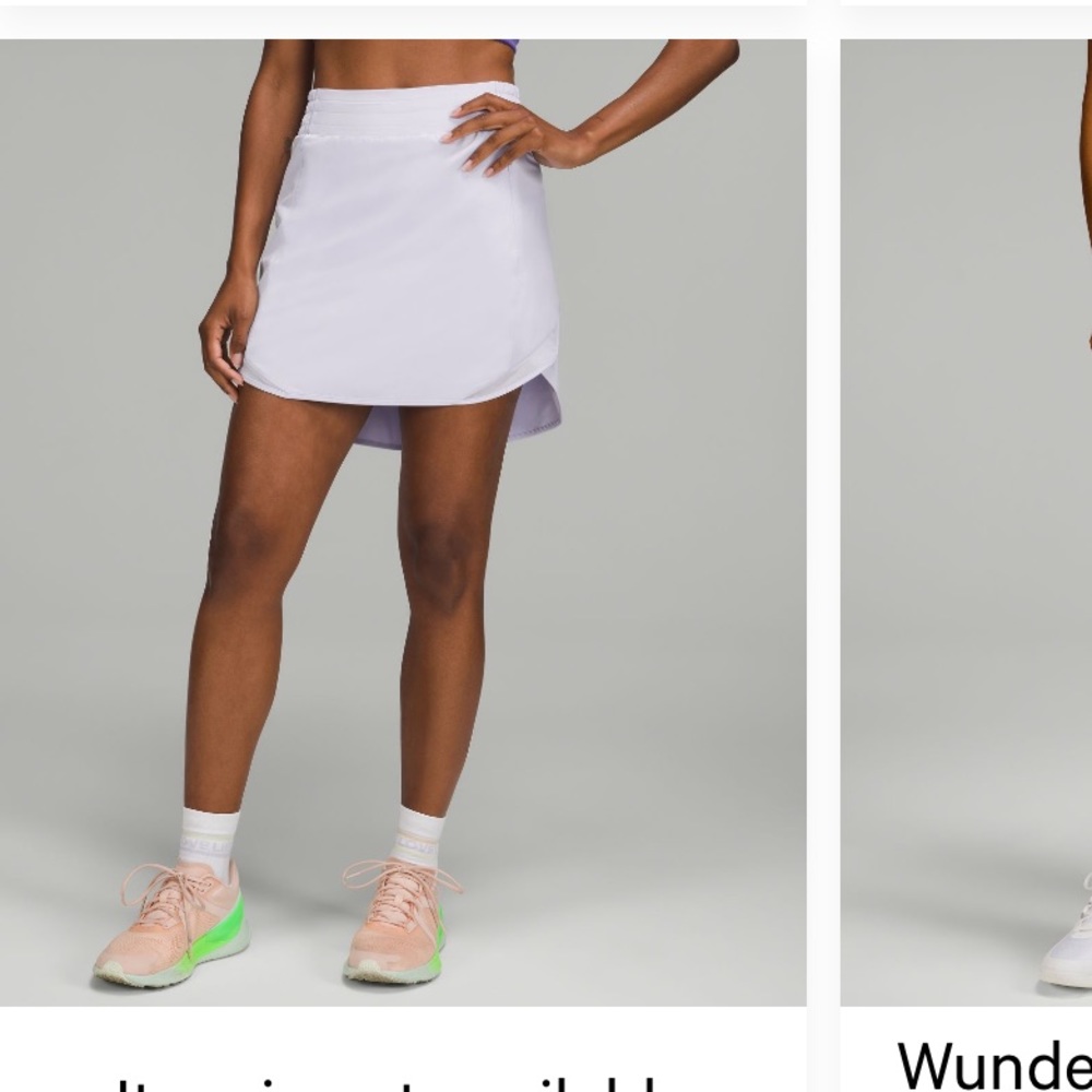 Lululemon Pace Rival Mid-rise Skirt, extra long